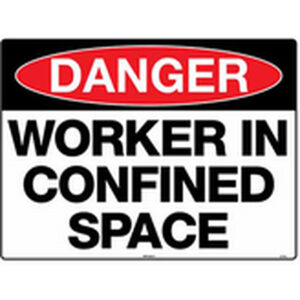 Worker In Confined Space